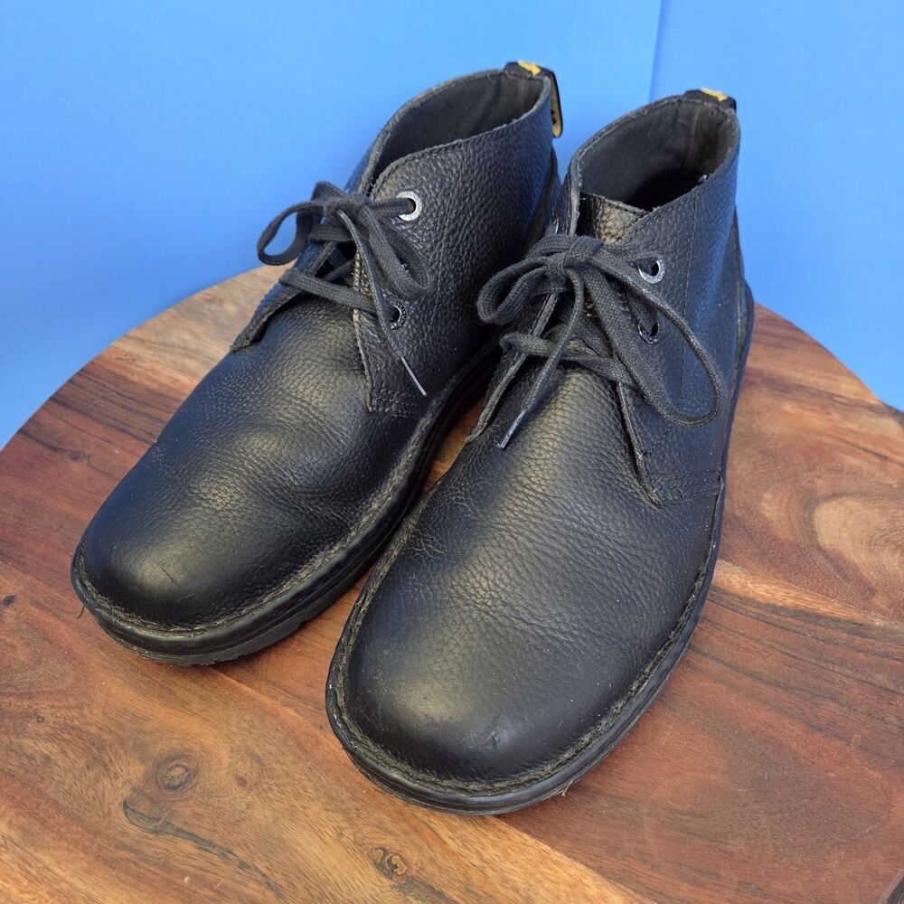 Dr Martens Sussex Bear Track Slip Resistant Chukka Boot Men's US12 Black